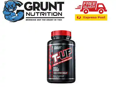 $54.99 • Buy Nutrex Research T-up 30 Serve 120 Capsules Testosterone Booster Express Post