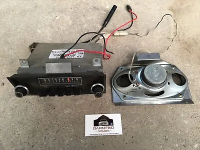 $595 • Buy Ford XB Falcon 500 Radio And Speaker May Also Suit XA XC