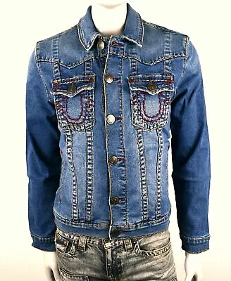 True Religion Men's Jimmy Super T Denim Jacket - 105247 Size XXL • $128