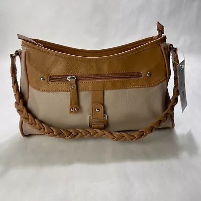 ROSETTI Purse Womens Brown And Tan Handbag Brady Bunch Cremini • $62.47