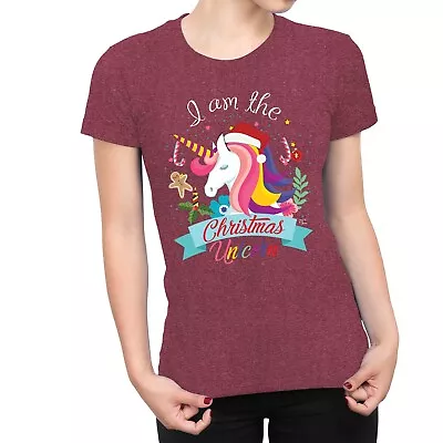 1Tee Womens I'm The Christmas Unicorn T-Shirt • £7.99