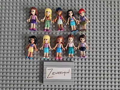 Lego Figure Minifigure Minifig Friends X10 Girls Women Bulk Lot 12 • $45