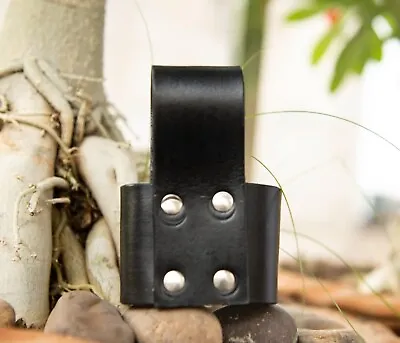 Leather Plain  Holster Viking Axe Small Holder For Tool Belt Tool Case. • $13.65