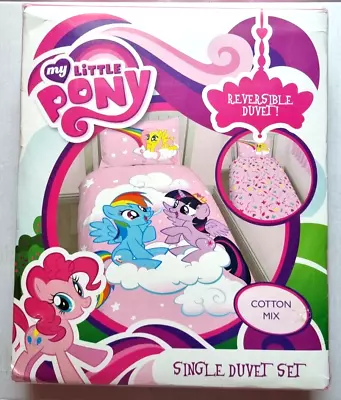 My Little Pony Single Reversible Duvet Set - Duvet Cover And Pillowcase • £17.90