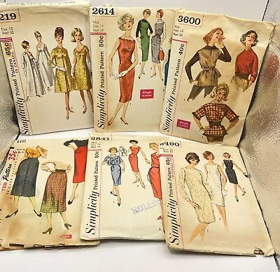 Vintage Sewing Patterns ~ Womens & Misses ~ Simplicity ~ Pick And Choose • $2.99