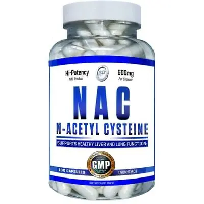 Hi-Tech Pharm NAC N-ACETYL-L-CYSTEINE 600mg 100 Caps 03/2026 FRESH Amino Acid • $12.95