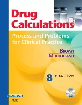 Drug Calculations : Process And Problems For Clinical Practice Pa • $4.50