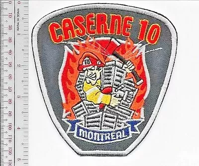 Montreal Fire Department Fire Station 10 Caserne Service D'Incendie Montreal SIM • $9.99