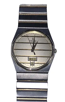 Men's Concord Mariner SG Watch Two Tone Stainless W/18K Bezel & Link Inserts • $1299.99