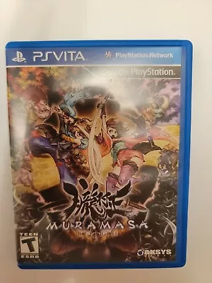 Muramasa Rebirth Sony PlayStation PS Vita 2013 COMPLETE WITH FAN MADE MANUAL • $150