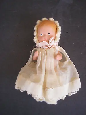 Vintage Bisque Jointed Baby Doll 4  • $9.99