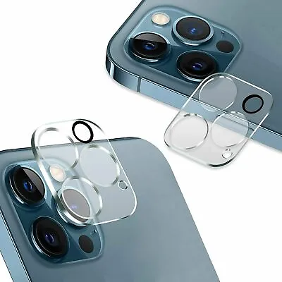 Camera Lens Protector For IPhone 13 12 11 Pro Max Mini Case Tempered Glass Cover • £2.49