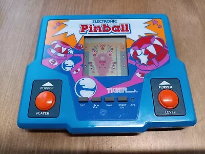 Vintage Tiger Electronic Pinball Handheld Video Game 1987 Tested Works • $17.54