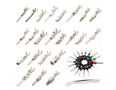 460 Pcs Terminal Wire Harness Pin Male Female Automotive Connector Car Electrica • $35.89