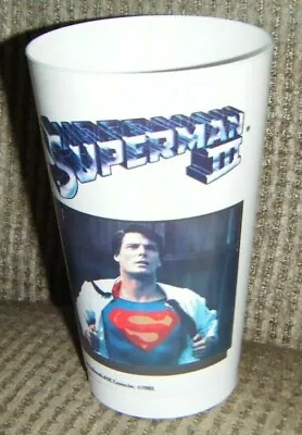 Vintage 1983 SUPERMAN 3 III STEAK N SHAKE PLASTIC CUP Christopher Reeve 7UP DC  • $10.99