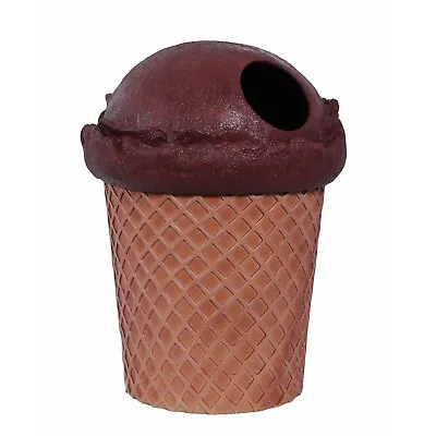 $1864.50 • Buy Ice Cream Cone Trash Can Large Restaurant Chocolate Pair