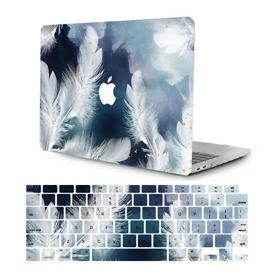 Pattern Hard Cover Shell+ Keyboard Skin For Macbook Pro Air 11 13 14 15 16 #1291 • $19.59