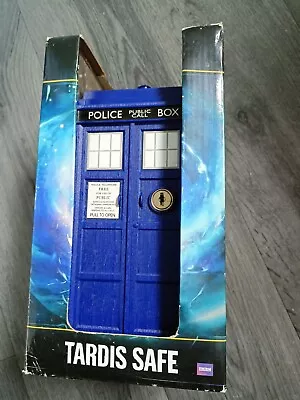 Doctor Who TARDIS Locking Safe With Keys Electronic Light And Sound In Box • £30