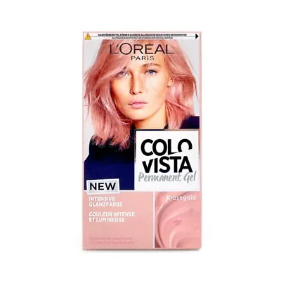 L'oreal Colorista Long Lasting Permanent Hair Dye Colour Gel  - Rose Gold • £6.99