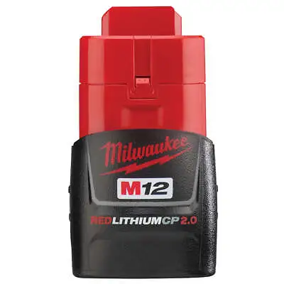 Milwaukee 48-11-2420 M12 12V 2.0Ah REDLITHIUM Compact Battery • $59