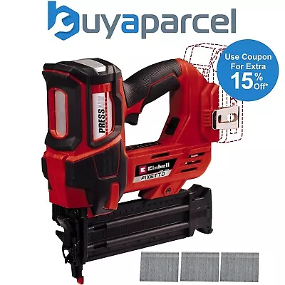 Einhell Power X-Change 18v Cordless Nailer FIXETTO Brad Nail Gun 18GA 18/50 N  • £167.99