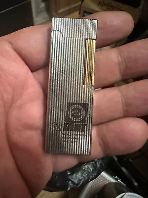 Vintage Lighter Maxim Silverplated With Logo Somat • $49