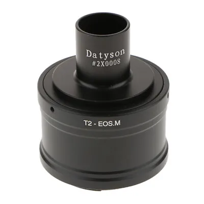 23.2mm Microscope Tube+T2 Ring For Canon EOSM EF-M Mirrorless Cameras • $13.49