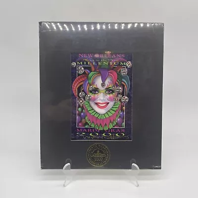 Andrea Mistretta Signed 2000 Millennium Mardi Gras New Orleans Print NIP Matted • $50