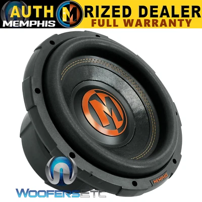 $239.95 • Buy Memphis Audio Mjp1044 10  Mojo Pro 1500w Max Dual 4-ohm Subwoofer Bass Speaker