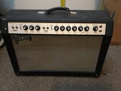 Vintage Gibson Ga-45rvt Tube Guitar Amplifier With 2 Original 10”woofers/speaker • $795