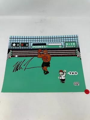 Mike Tyson Autograph Signed NES Punchout 11x14 Photo W TYSON HOLO • $26