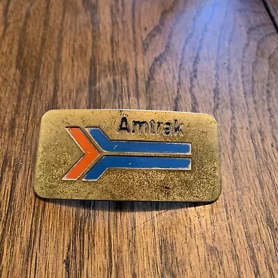 Amtrak Railroad Early Hat Badge • £27.96