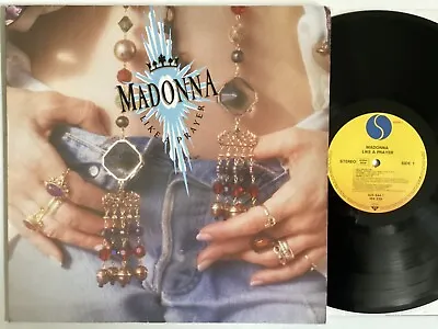 Madonna Like A Prayer Vinyl Lp Record Orig 1989  - • $15.15