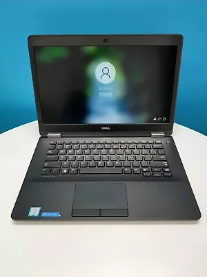 Dell Latitude E7470 14  Laptop Intel I7-6600U @2.60GHz 16GB RAM 256GB SSD Win 10 • $229