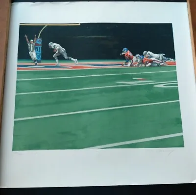 Merv Corning NFL Super Bowl XII Signed And Numbered In Pencil Lithograph  • $90