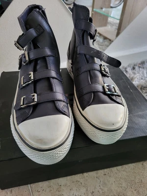 £40 • Buy Ash Virgin Granite ODD SIZE Trainers Size 39 Right 38 Left  Leather Buckle HiTop