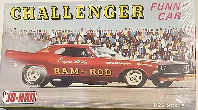 Jo-han 1970 Dodge Challenger Funny Car Ram Rod Sealed 1/25 • $70