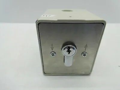 £16 • Buy Metalclad Roller Shutter Door Key Switch Ip54 3 Keys Anti Vandal