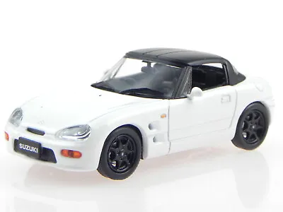 Suzuki Cappuccino 1991 White Softtop Diecast Modelcar F43-061 First43 1:43 • £58.39