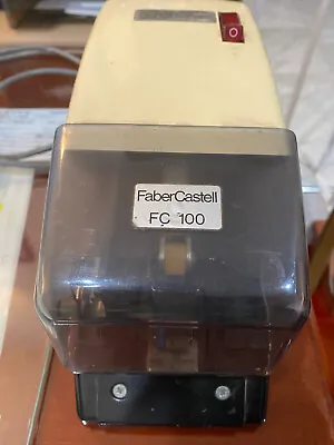 Faber Castell FC 100 Heavy Duty Electric Stapler - TESTED - WORKS! • $59.99