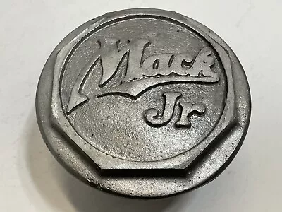 MACK JR GREASE CAP Hub Cap BEARING DUST COVER 1936 1937 1938 Cast Aluminum Repro • $255