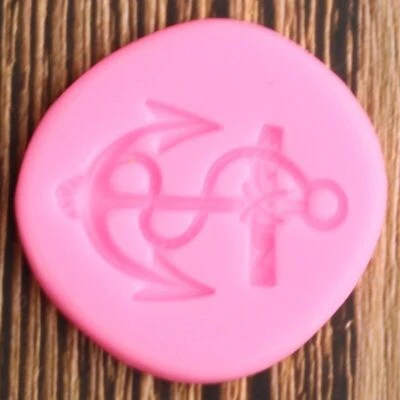 $9.99 • Buy 1x Anchor Fondant Silicone Mold Cake Chocolate Gumpaste Mould Clay Resin Tool