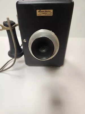 Vintage Western Electric Wall Phone Pre 1930s Tested Working • $43