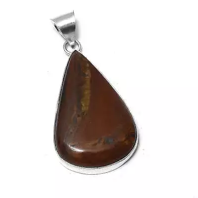 Iran Tiger Eye Ethnic Handmade Women's Pendant Jewelry 2.2  IP-5018 • $5.69