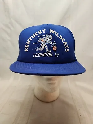 Vintage Kentucky Wildcats 1984 Lexington KY Hat Cap Basketball M Conley • $115