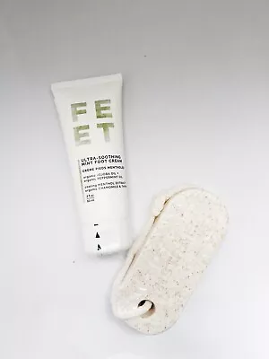 MISTRAL Foot Care Duo / Mint Foot Creme + Pumice Soap - NEW - Great Gift! • $11.95