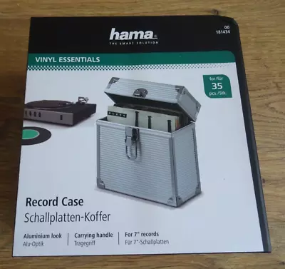Hama Record Carry Case For 7  Singles (35) • £19.45