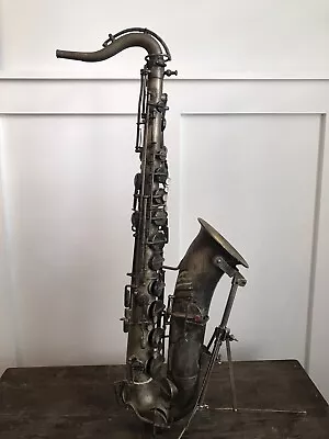 Vintage Concertone Martin Low Pitch Tenor Saxophone Sax Beveled Sound Holes !! • $429