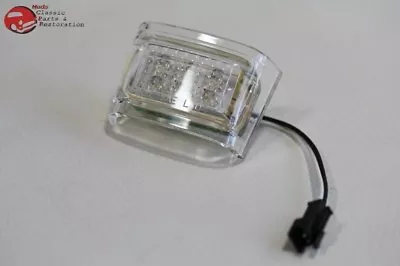 $46.29 • Buy 40-53 Chevy GMC Pickup Truck Tail Lamp LED License Plate Frame Light Lens New