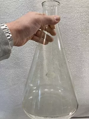 Kimax USA No 26500 4000 ML Glass Flask Science Wine Decanter Vintage • $89